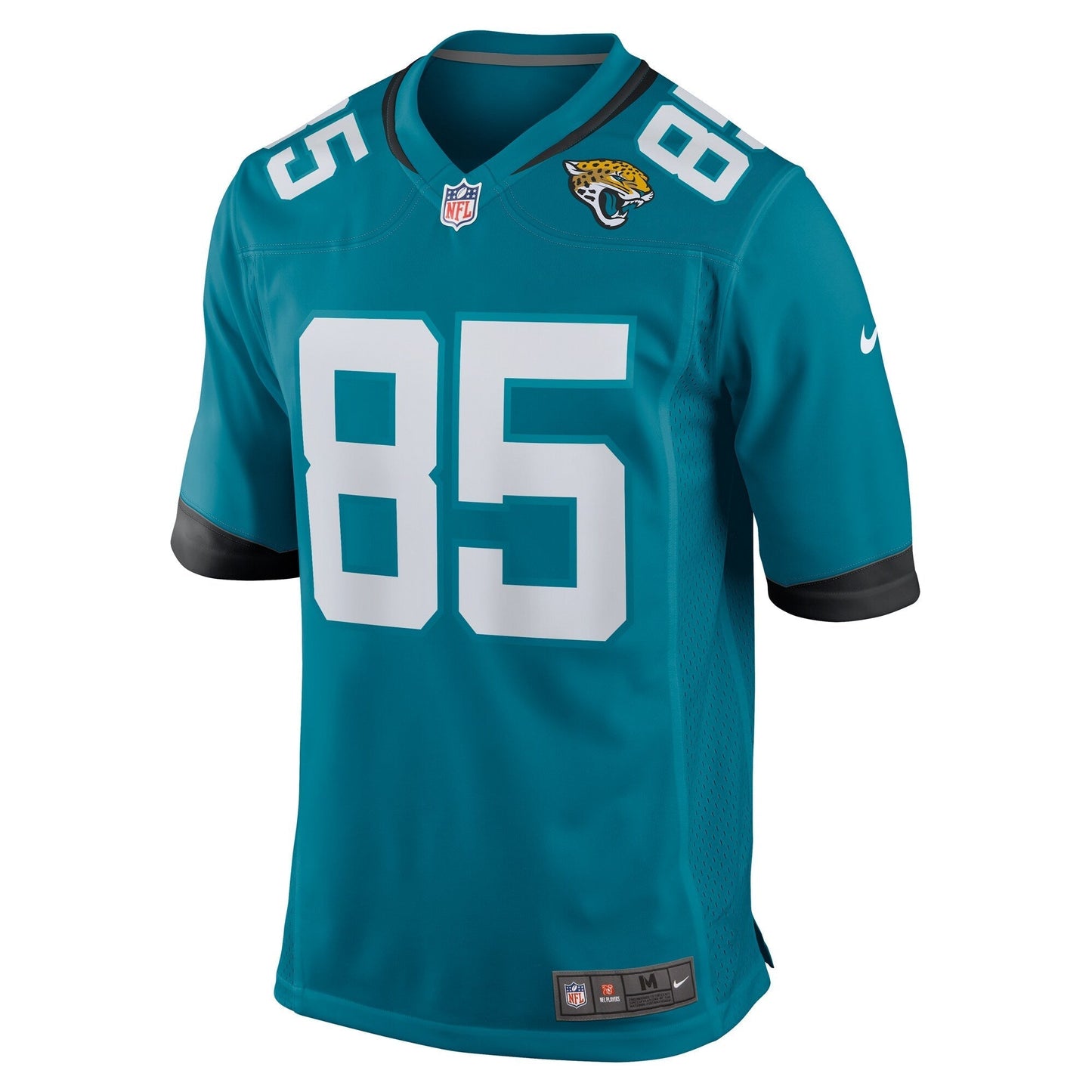 Jacksonville Jaguars Brenton Strange Teal Team Game Jersey football jersey product view 2