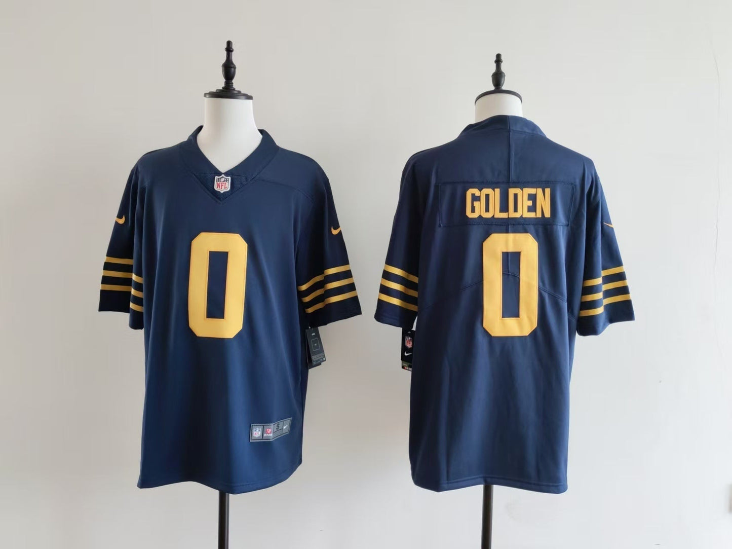 Men's Green Bay Packers Matthew Golden Jersey #0 football jersey product view 1