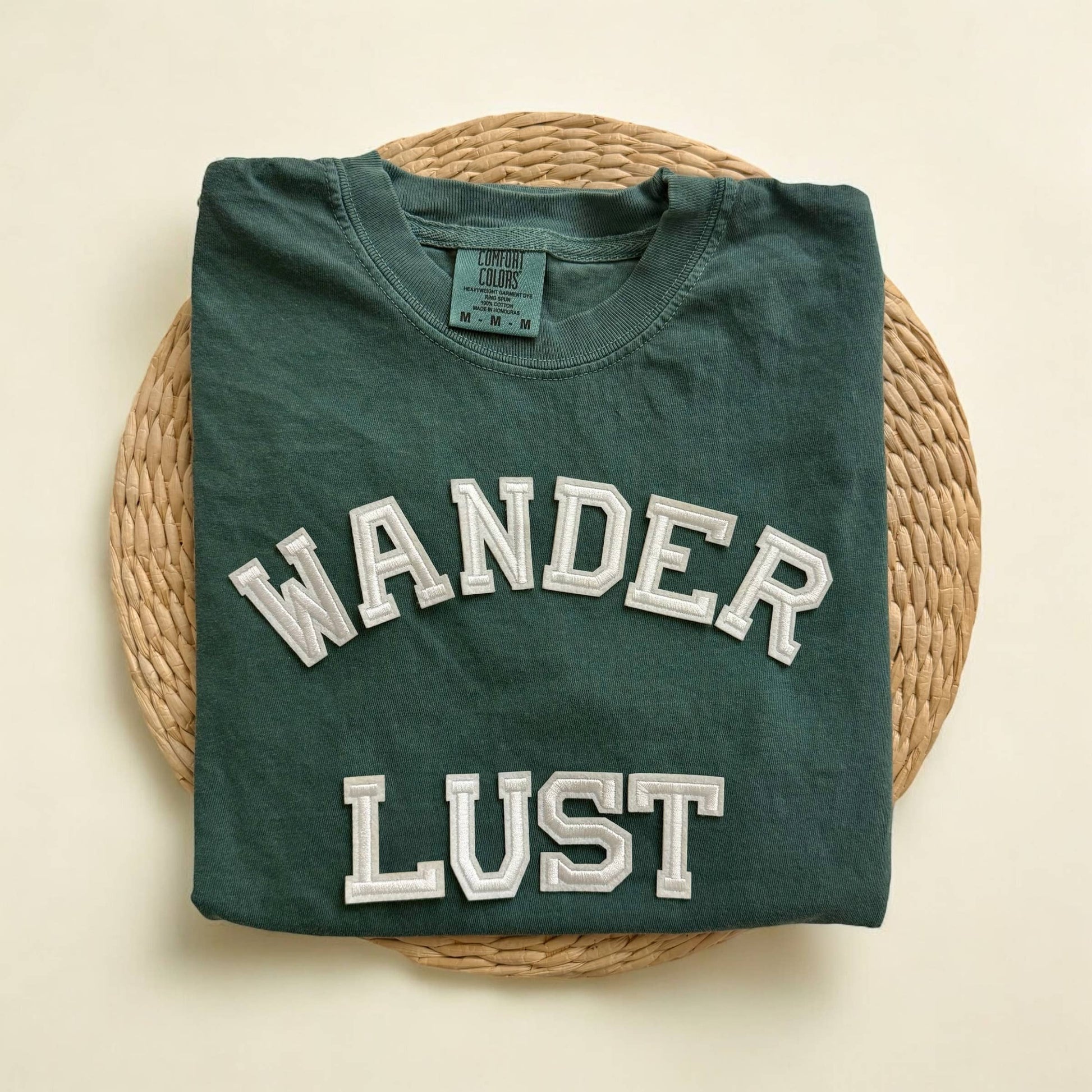 Wanderlust Comfort Colors Short Sleeve Shirt Unisex T-shirt, Sweatshirt, Hoodie, Long Sleeve Tee - T-Shirt, Sweatshirt, Hoodie