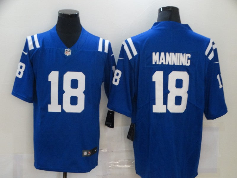 Men's Indianapolis Colts Peyton Manning Blue Game Jersey football jersey product view 1