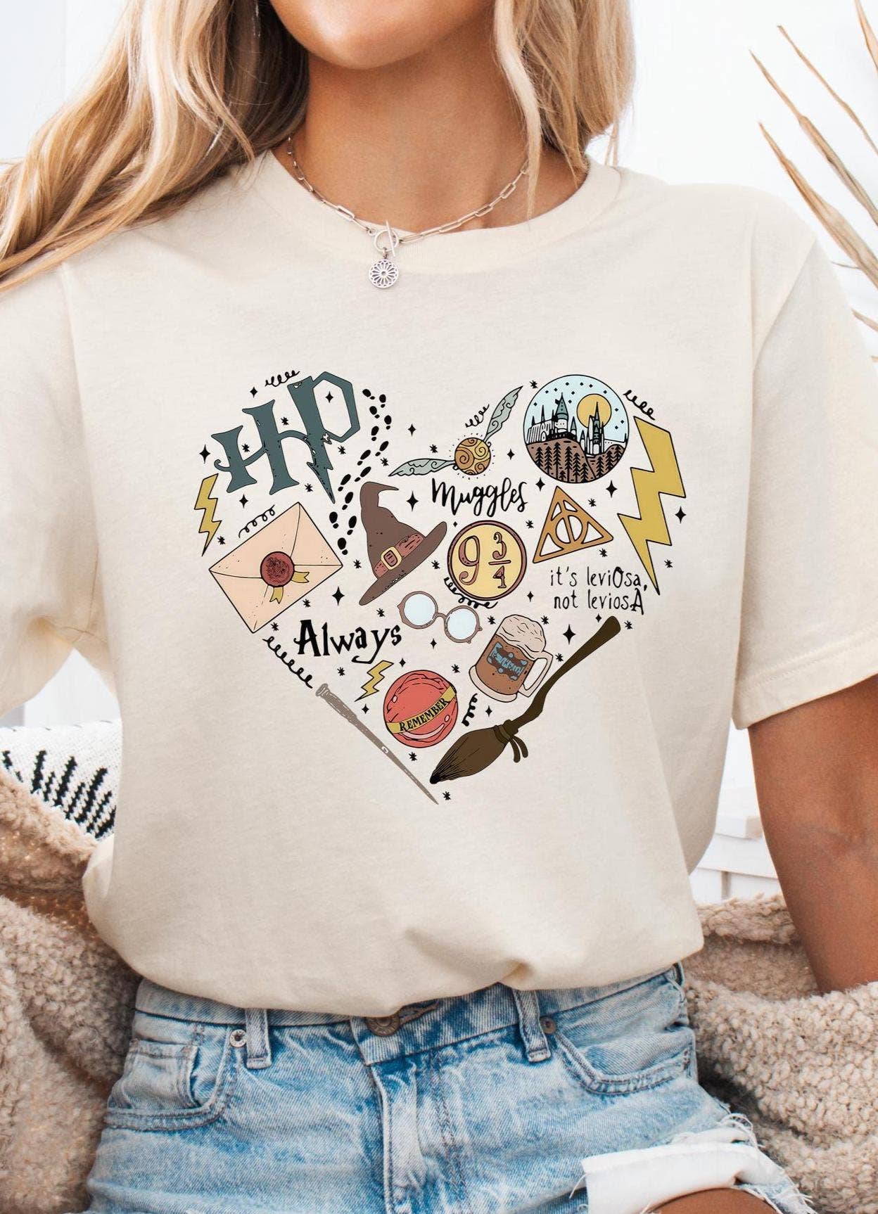 Fantasy Book Lover Tee - Halloween Gift For Hp Fans Unisex T-shirt, Sweatshirt, Hoodie, Long Sleeve Tee - T-Shirt, Sweatshirt, Hoodie