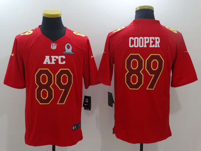 Men's Las Vegas Raiders Amari Cooper #89 Red Game Jersey1 football jersey product view 1