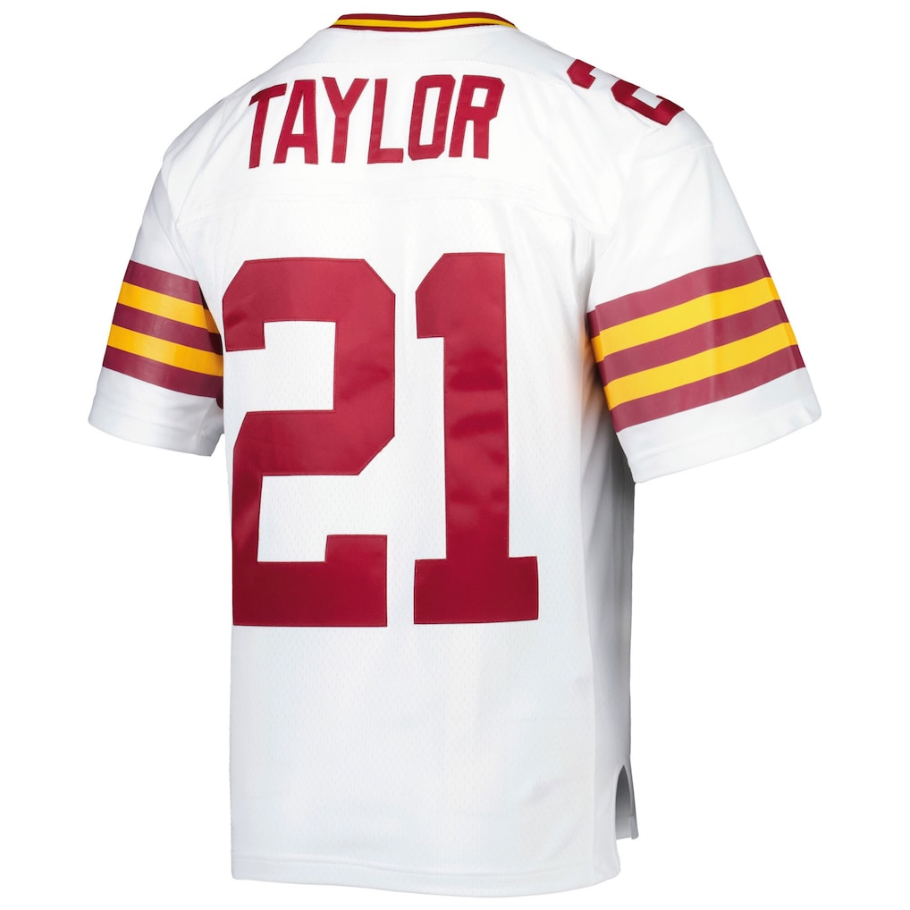 W.Commanders#21 Sean Taylor White Big & Tall 2007 Legacy Retired Player Jersey football jersey product view 1