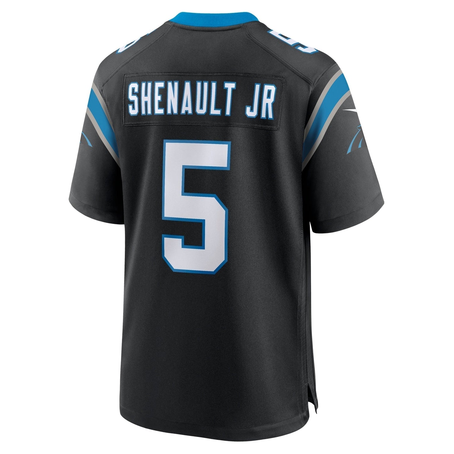 Laviska Shenault Jr. Carolina Panthers Team Game Jersey - Black football jersey product view 3