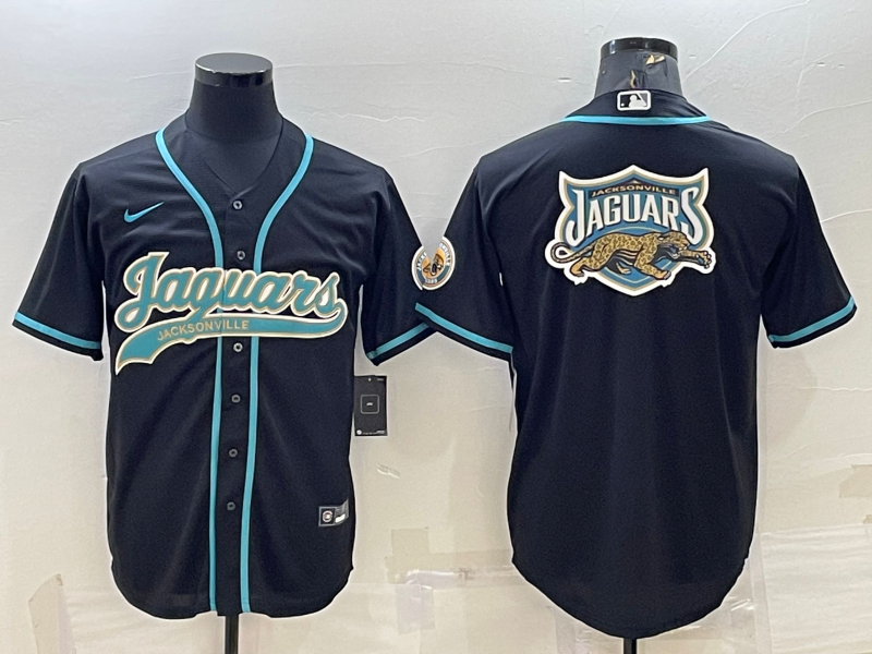 Men's Jacksonville Jaguars Black Fashion Jersey football jersey product view 1