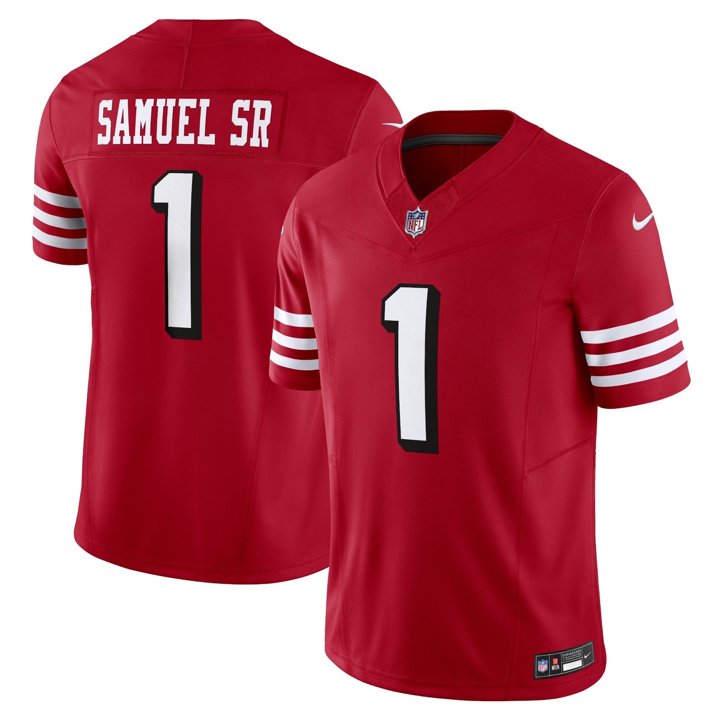 Deebo Samuel Sr San Francisco 49ers Alternate Vapor F.U.S.E. Limited Jersey - Scarlet football jersey product view 1