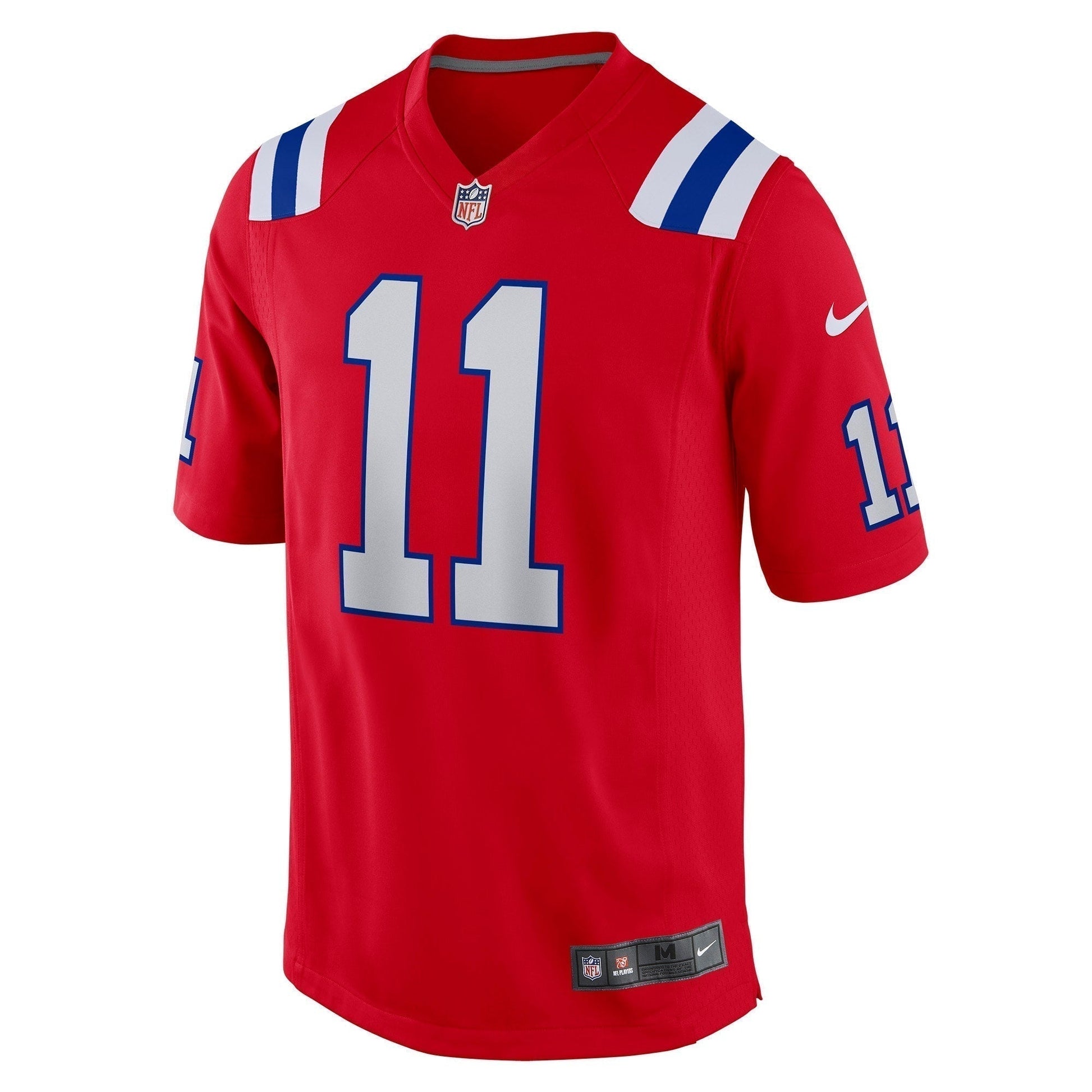 Drew Bledsoe New England Patriots Retired Alternate Game Jersey - Red football jersey product view 2