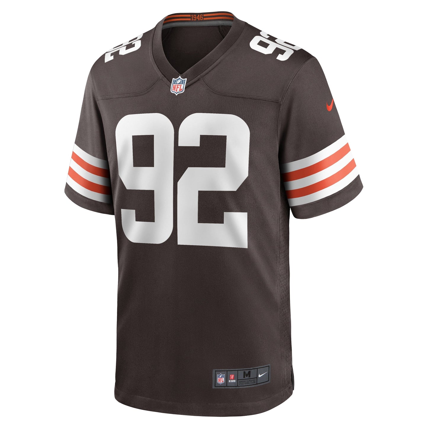 Sam Kamara Cleveland Browns Team Game Jersey - Brown football jersey product view 2