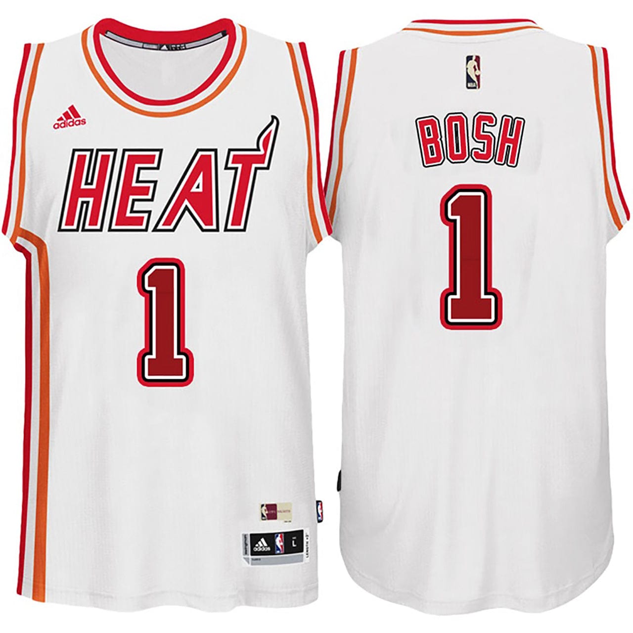 Chris Bosh Heat Jersey sports jersey product view 1