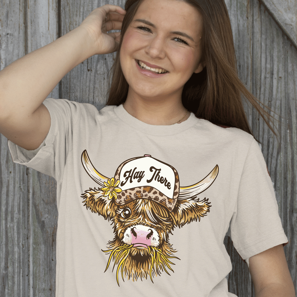 LM-189 Trucker Hat Cow - Heather Dust Unisex T-shirt, Sweatshirt, Hoodie, Long Sleeve Tee - T-Shirt, Sweatshirt, Hoodie