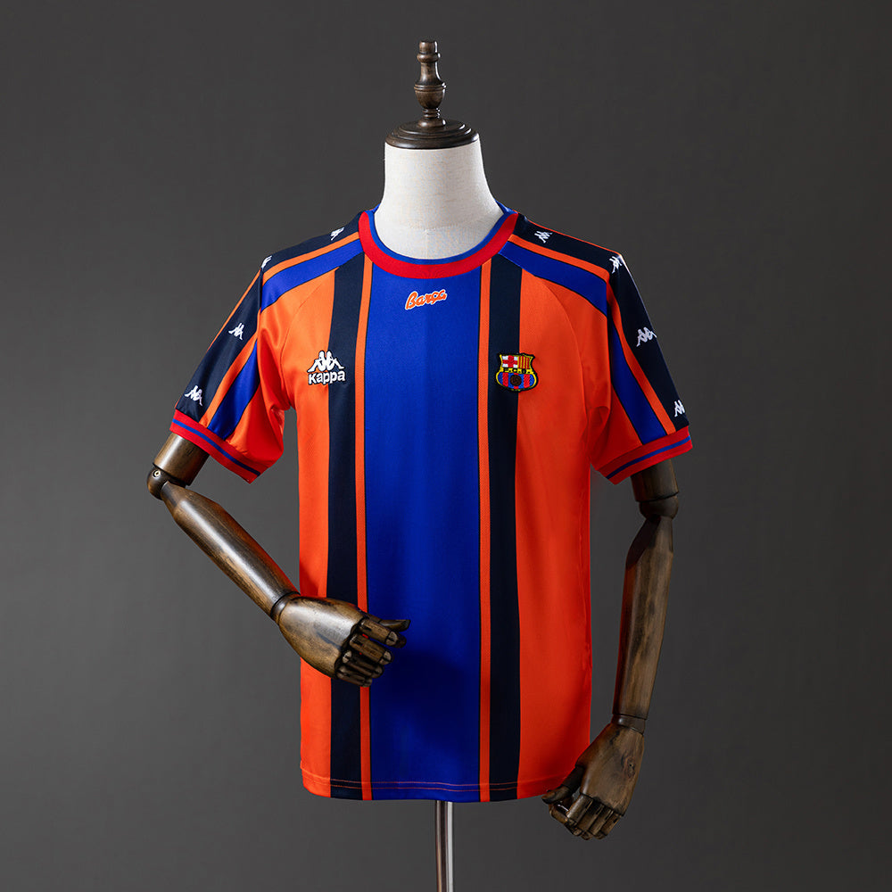 Barcelona 97/98 Away Retro Jersey sports jersey product view 1