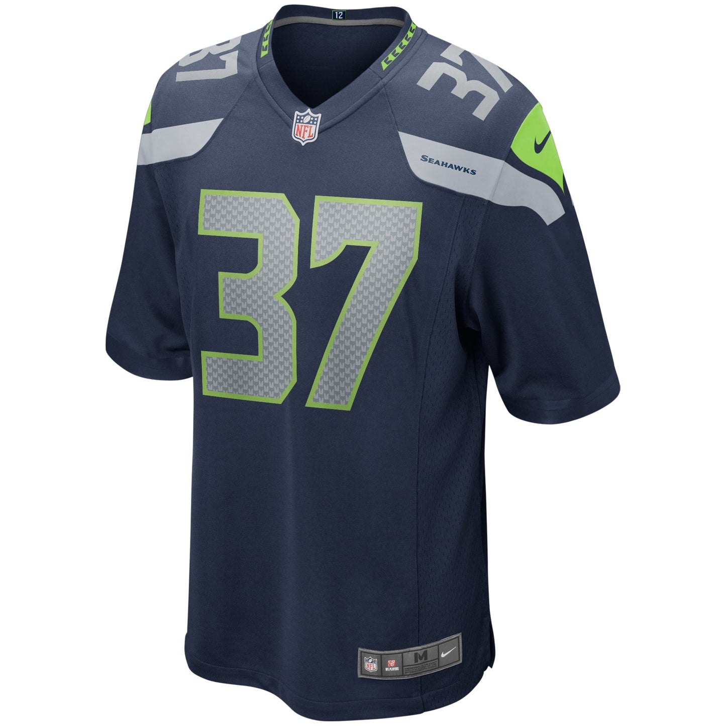Shaun Alexander Seattle Seahawks Game Retired Jersey - College Navy football jersey product view 2
