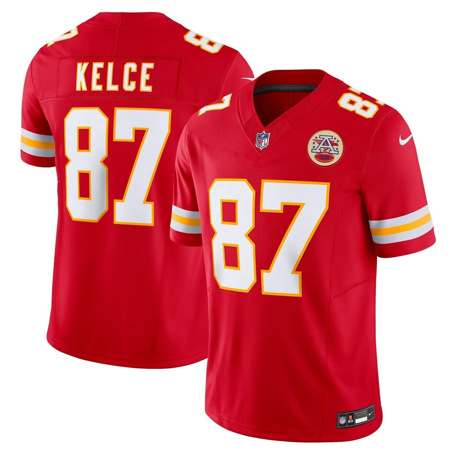 Travis Kelce Kansas City Chiefs Vapor F.U.S.E. Limited Jersey - Red football jersey product view 1