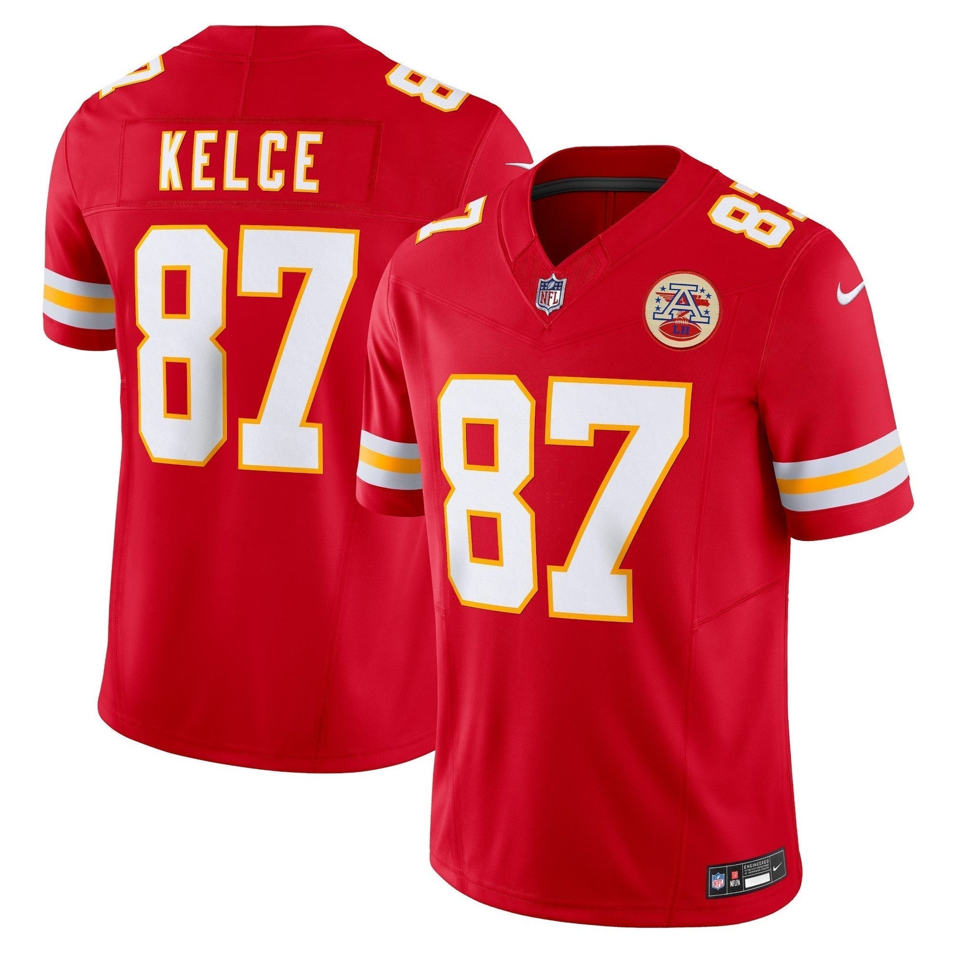 Travis Kelce Kansas City Chiefs Vapor F.U.S.E. Limited Jersey - Red football jersey product view 1