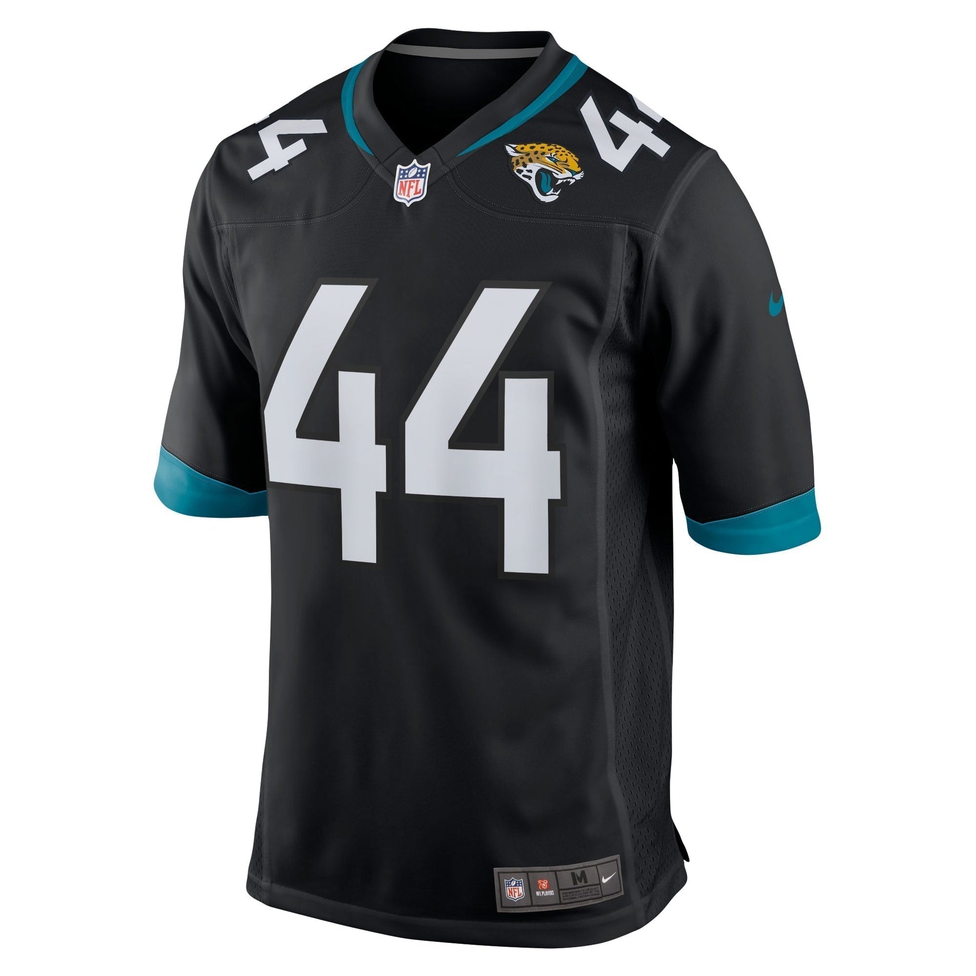 Travon Walker Jacksonville Jaguars Game Jersey - Black football jersey product view 2
