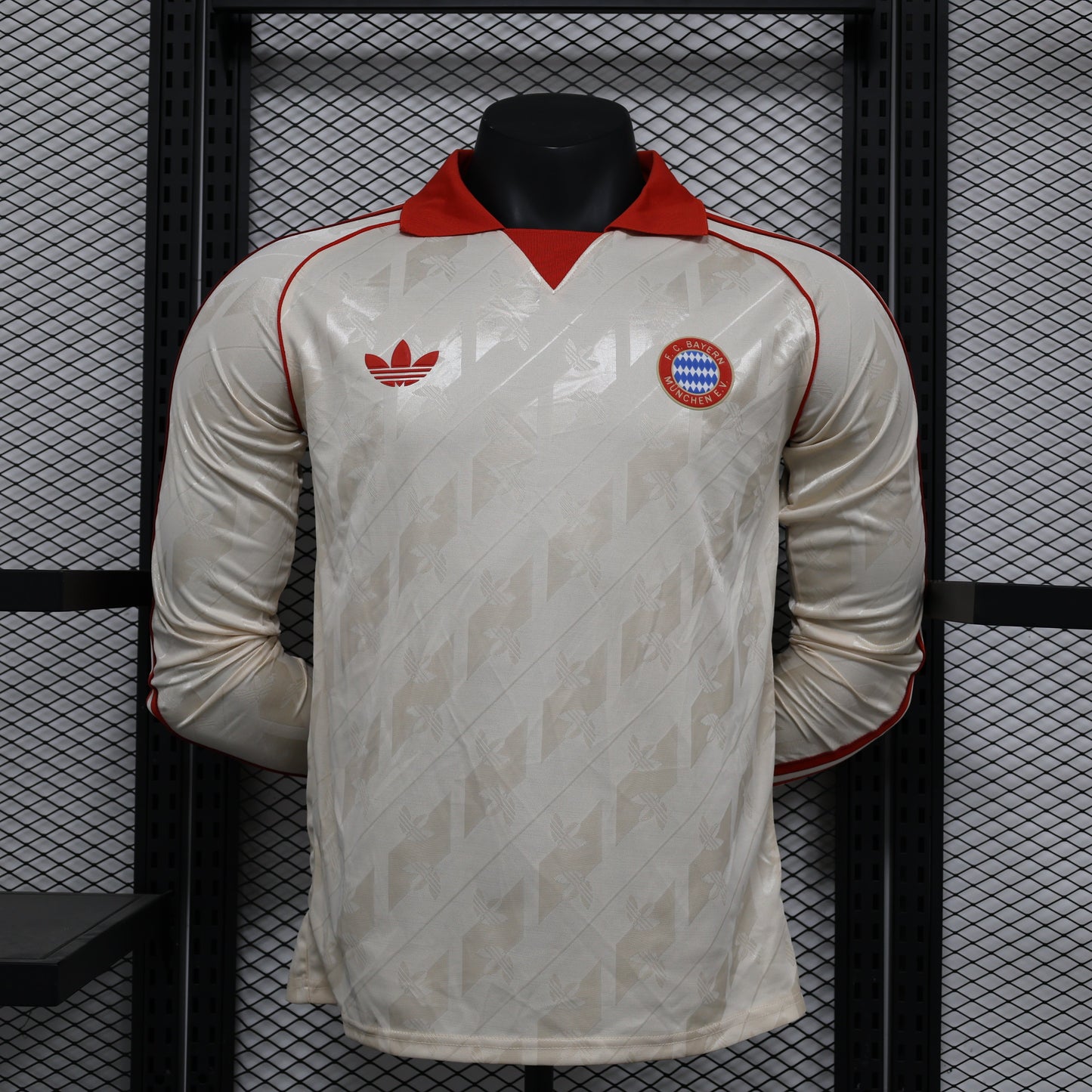 2026 Bayern Home Long-Sleeve Player Version Jersey sports jersey product view 1