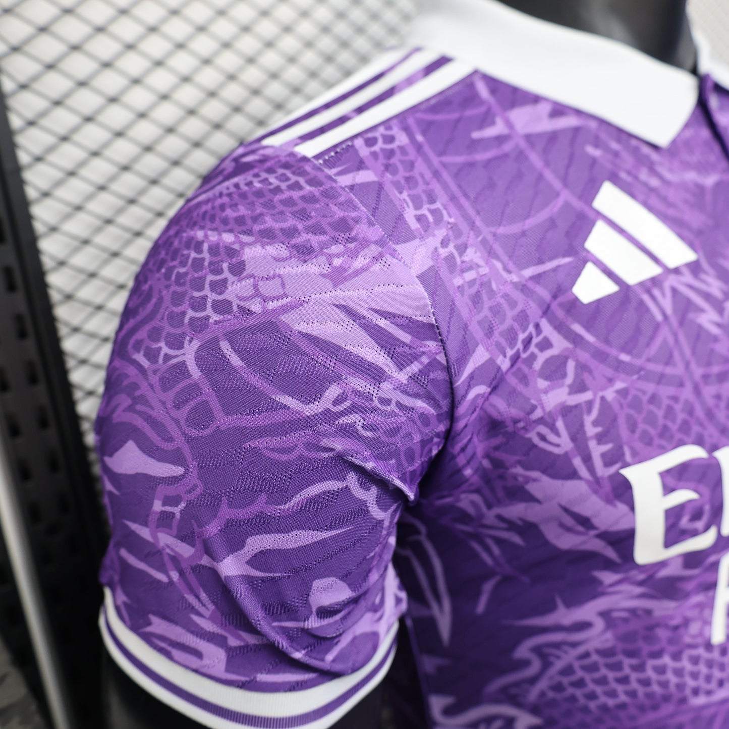 2026 Real Madrid Dragon Purple Player Version Jersey sports jersey product view 3