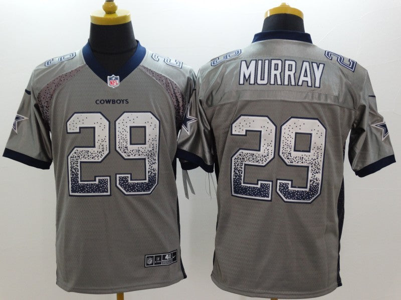 Men's Dallas Cowboys DeMarco Murray #29 Gray Game Jersey1 football jersey product view 1