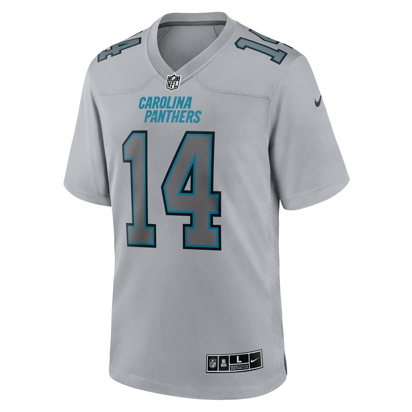 Sam Darnold Carolina Panthers Atmosphere Fashion Game Jersey - Gray football jersey product view 2