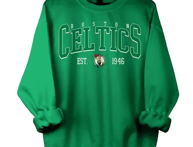 Boston Celtics Est. 1946 Classic Sweatshirt.Png Unisex T-shirt, Sweatshirt, Hoodie, Long Sleeve Tee - T-Shirt, Sweatshirt, Hoodie