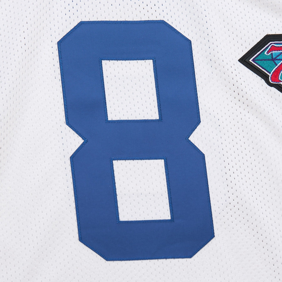 Men's Troy Aikman White Dallas Cowboys 1994 Jersey football jersey product view 3
