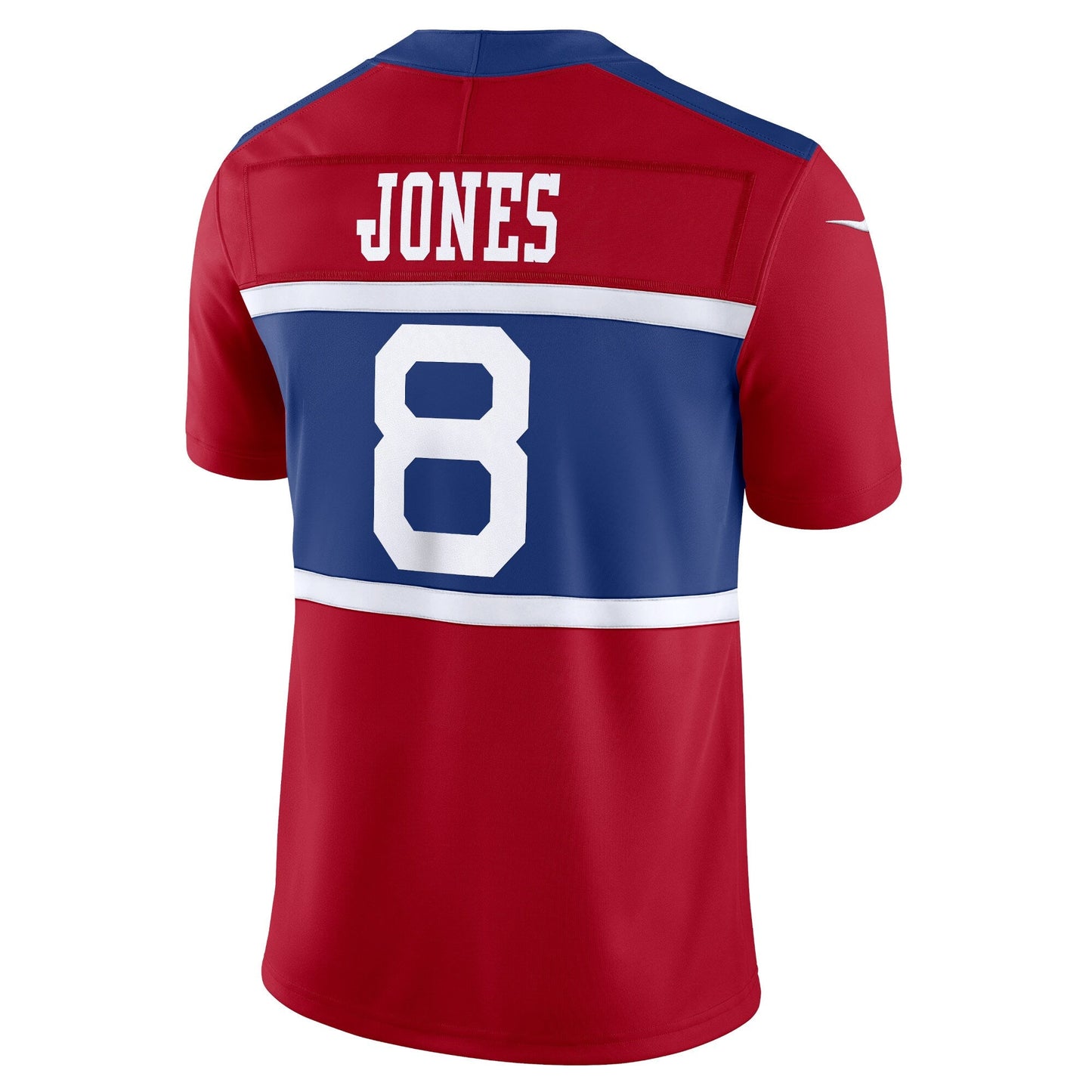 Daniel Jones New York Giants Alternate Vapor F.U.S.E. Limited Jersey - Century Red football jersey product view 3