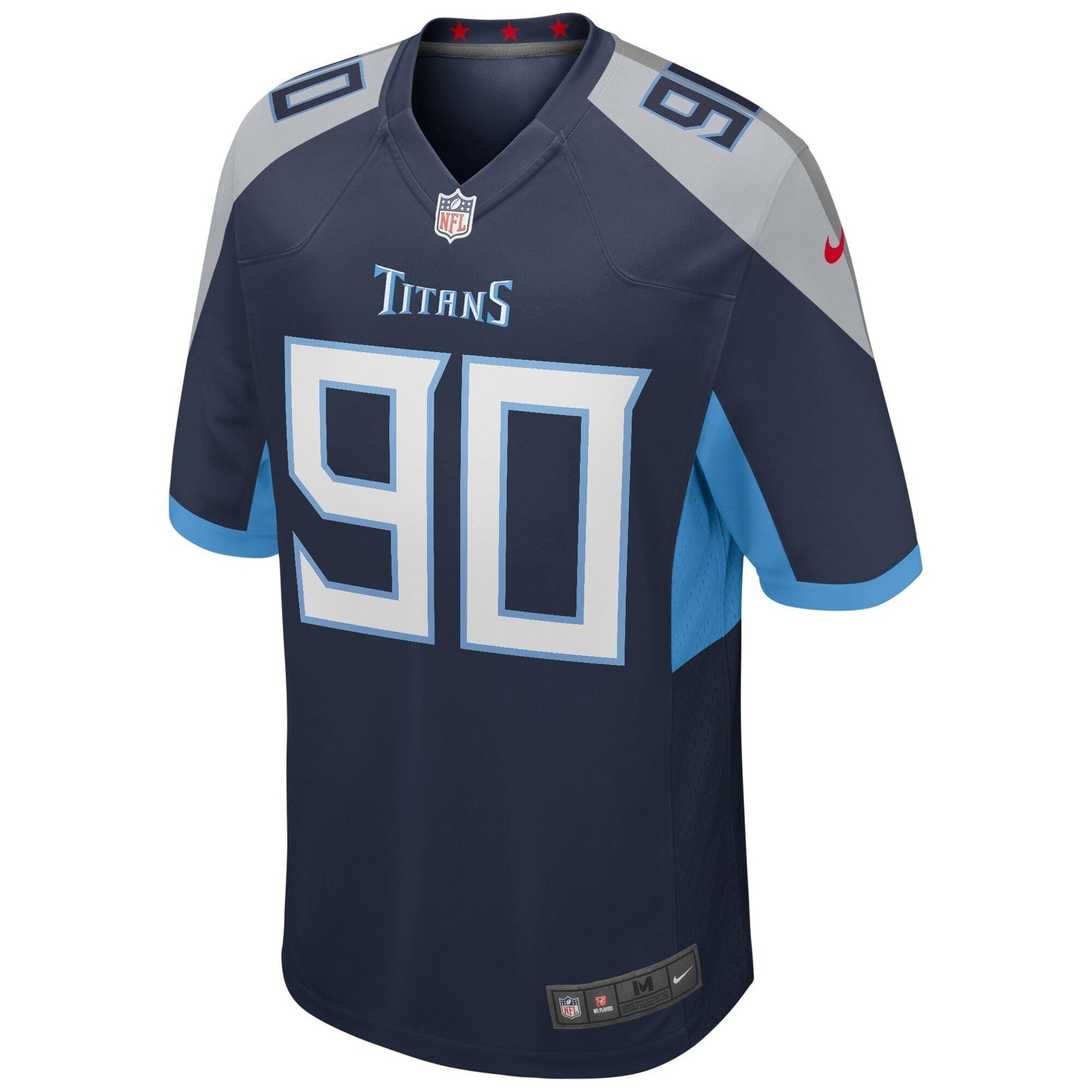 Jevon Kearse Tennessee Titans Game Retired Jersey - Navy football jersey product view 2