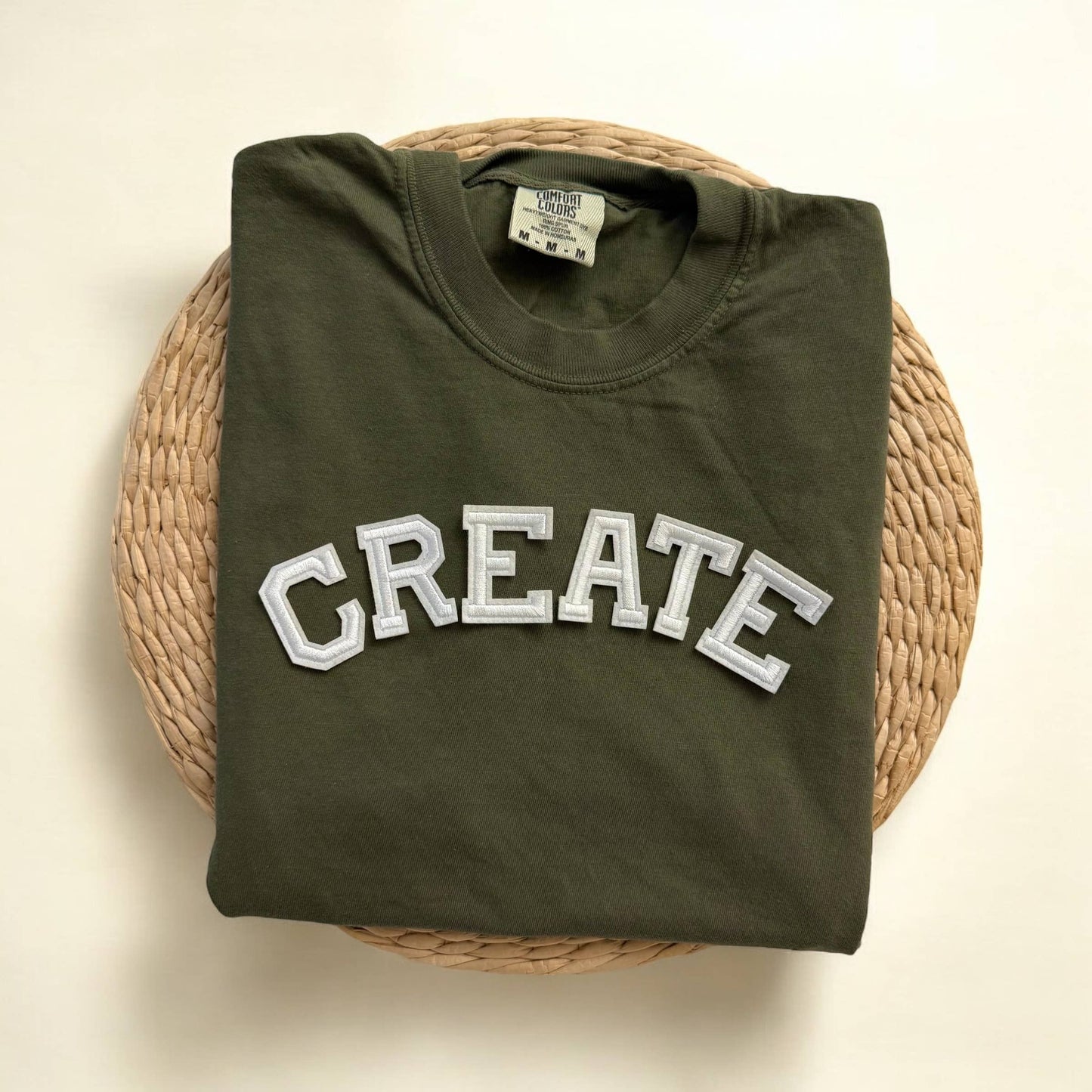 Create Comfort Colors Short Sleeve Shirt, Craft Store Merch Unisex T-shirt, Sweatshirt, Hoodie, Long Sleeve Tee - T-Shirt, Sweatshirt, Hoodie