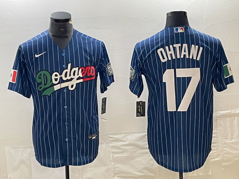 Men's Los Angeles Dodgers Shohei Ohtani Royal Authentic Team Jersey baseball jersey product view 1