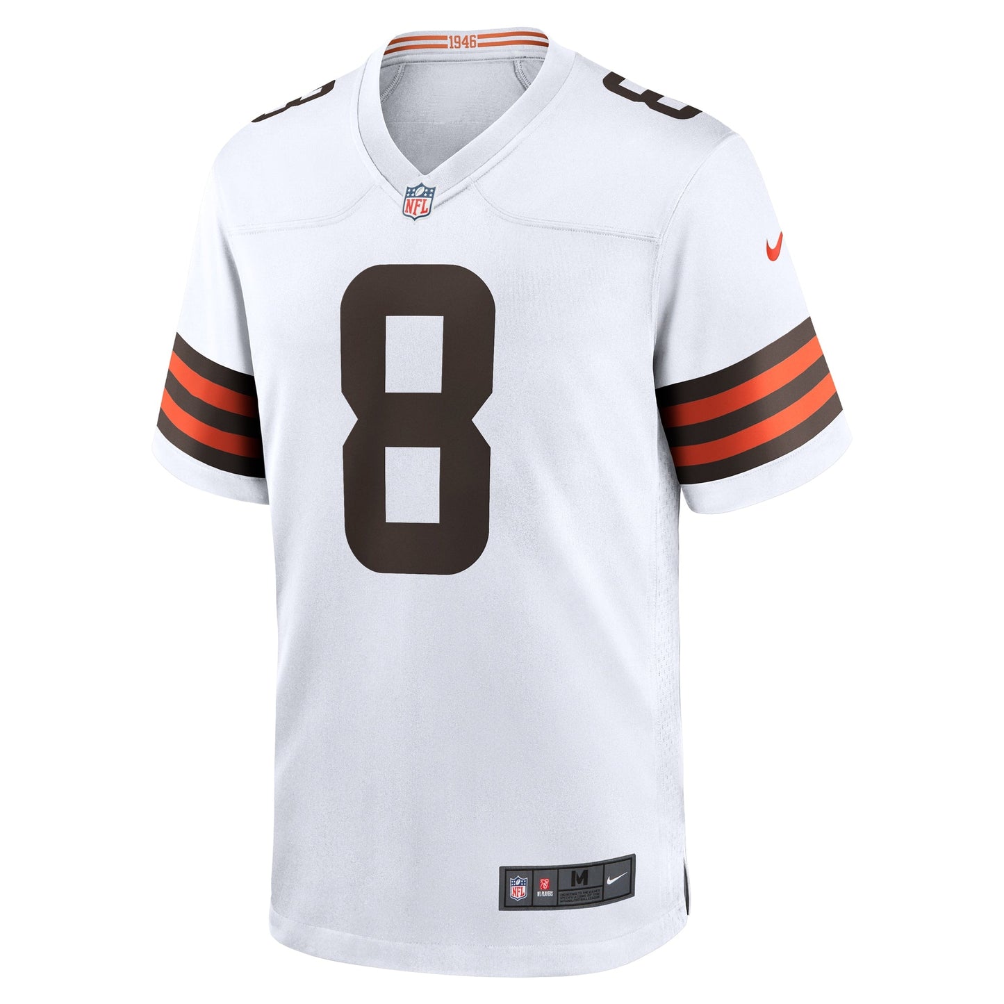 Elijah Moore Cleveland Browns Team Game Jersey - White football jersey product view 2