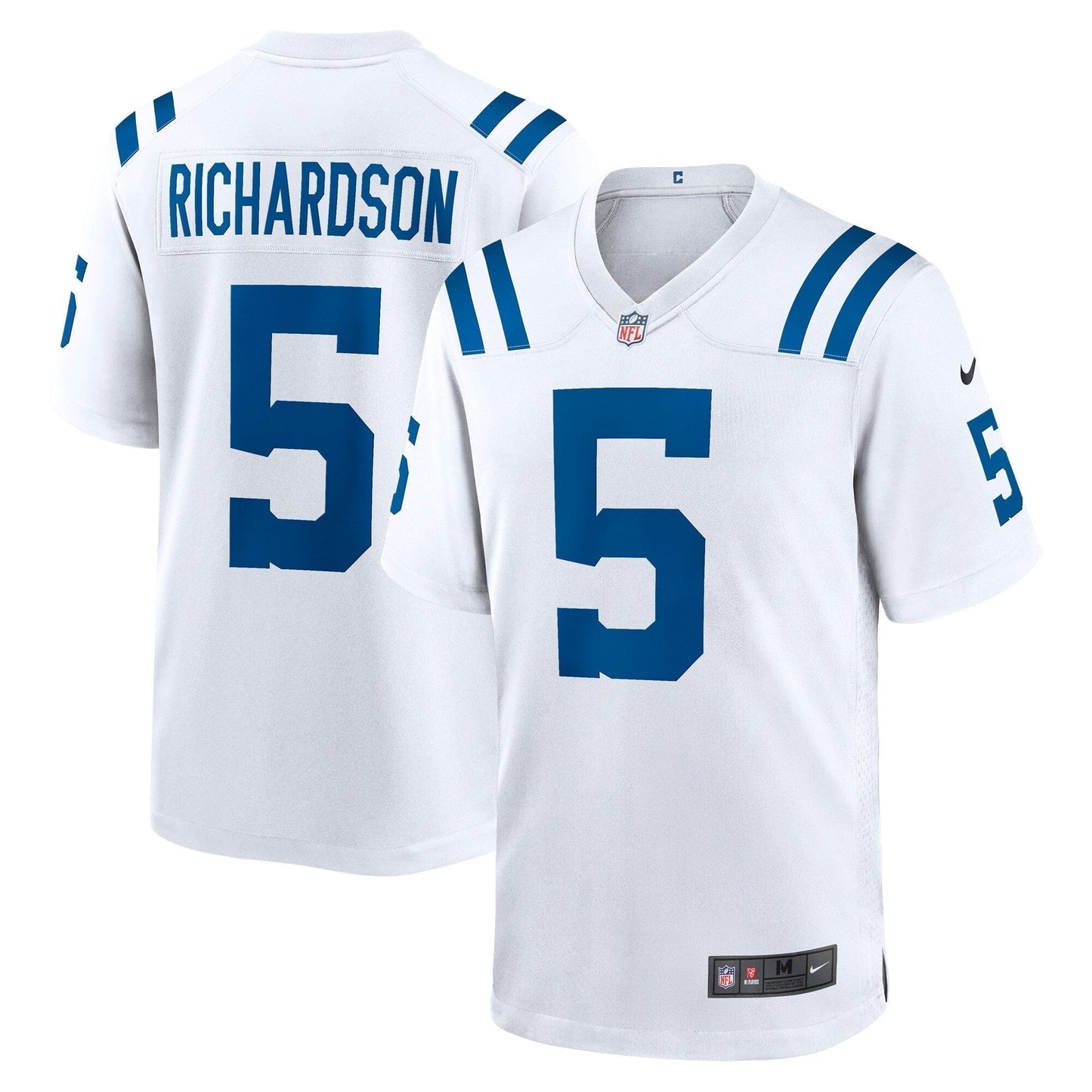 Anthony Richardson Indianapolis Colts Game Jersey - White football jersey product view 1