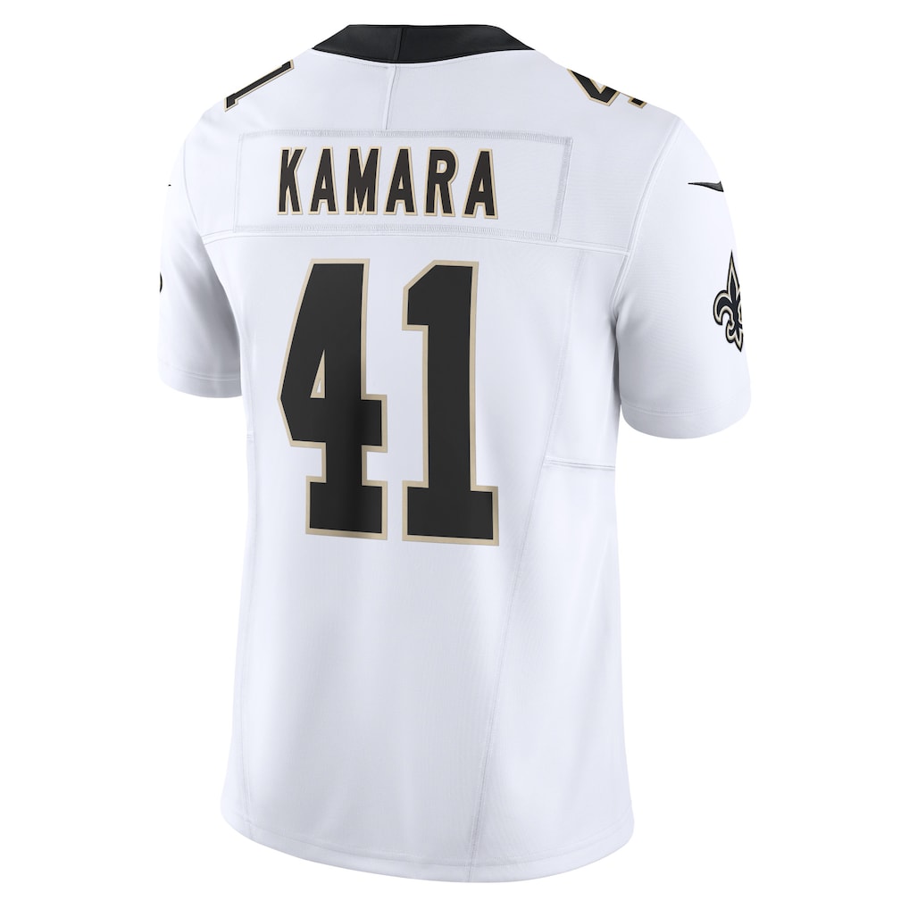 NO.Saints #41 Alvin Kamara White Vapor F.U.S.E. Limited Jersey football jersey product view 1
