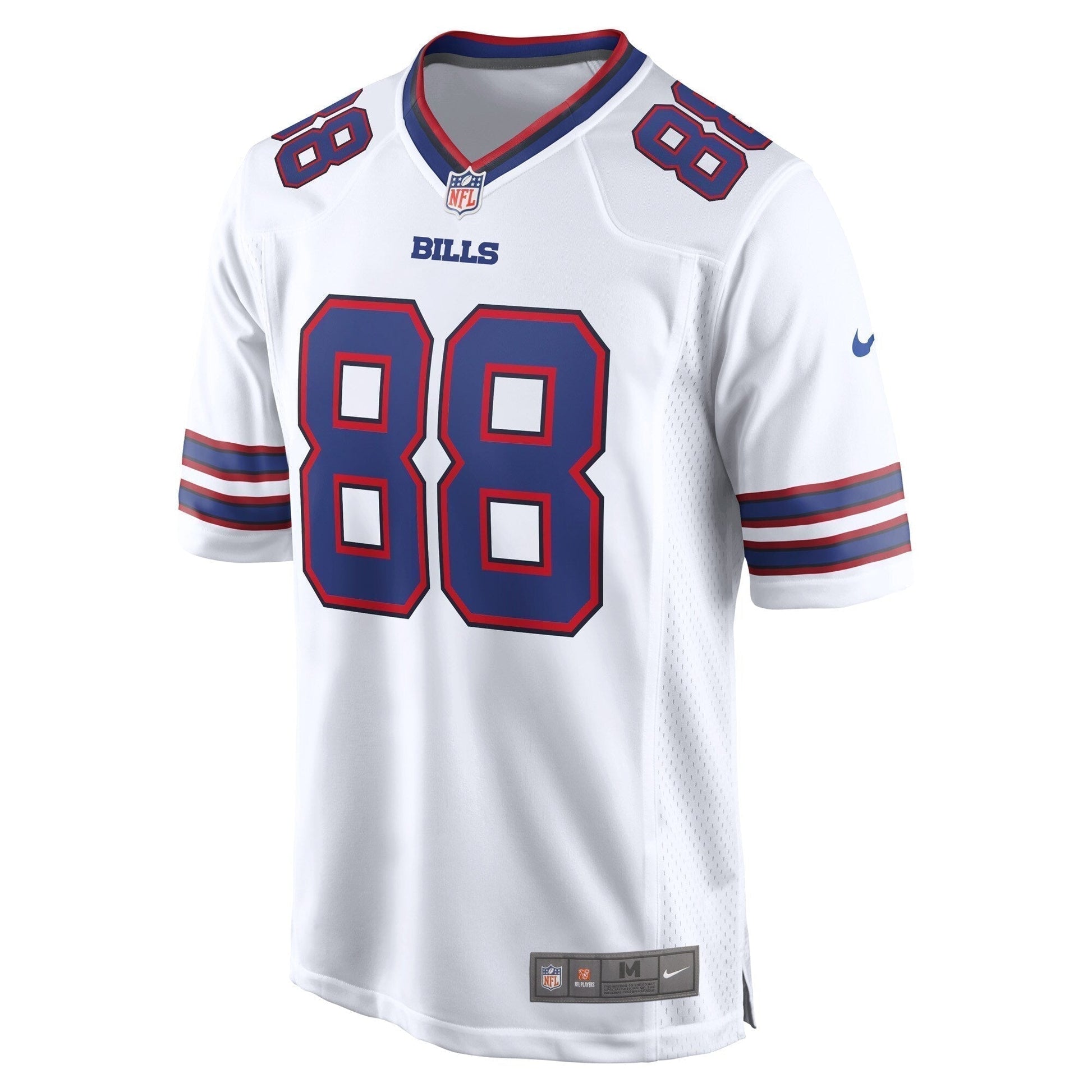 Dawson Knox Buffalo Bills Away Game Jersey - White football jersey product view 2