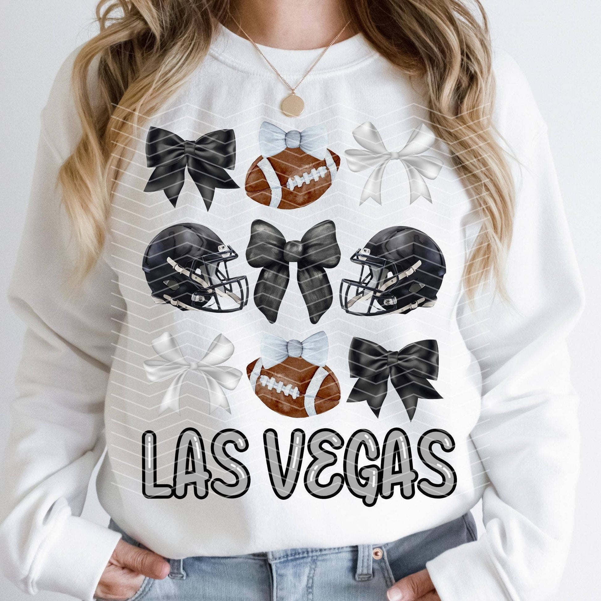 Las Vegas Coquette Football Sweatshirt - Trendy Game Day Unisex T-shirt, Sweatshirt, Hoodie, Long Sleeve Tee - T-Shirt, Sweatshirt, Hoodie