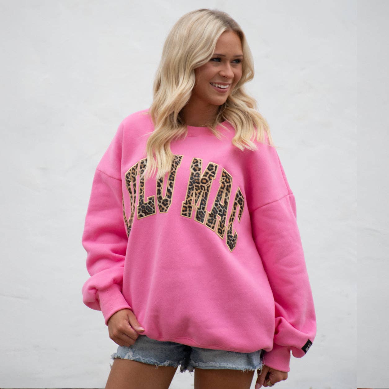 Wild Mama Graphic Sweatshirt | LEOP-9571-BUBBLEGUM Unisex T-shirt, Sweatshirt, Hoodie, Long Sleeve Tee - T-Shirt, Sweatshirt, Hoodie