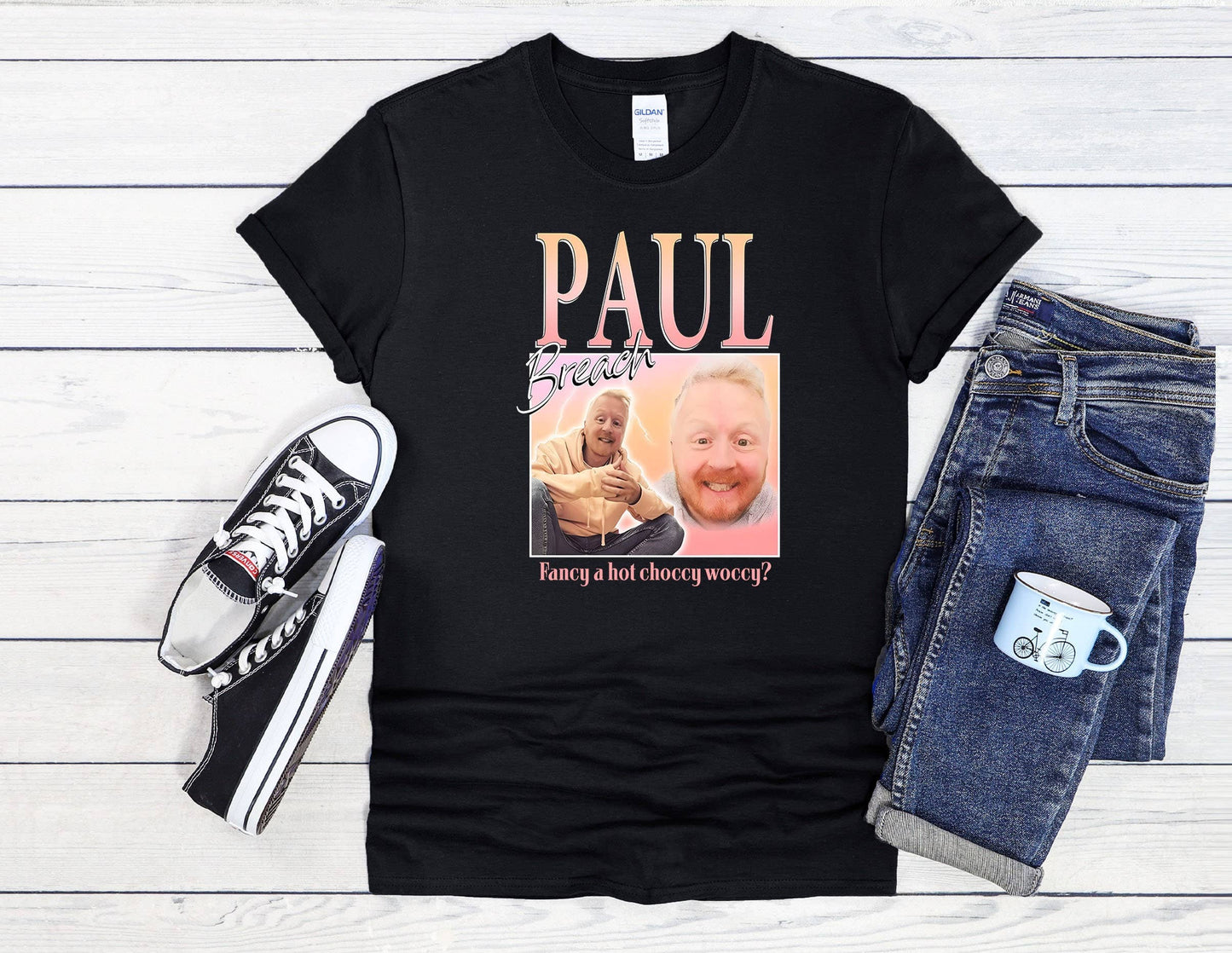 Paul Breach Choccy Woccy Tee  Unisex Hoodie & More Unisex T-shirt, Sweatshirt, Hoodie, Long Sleeve Tee - T-Shirt, Sweatshirt, Hoodie