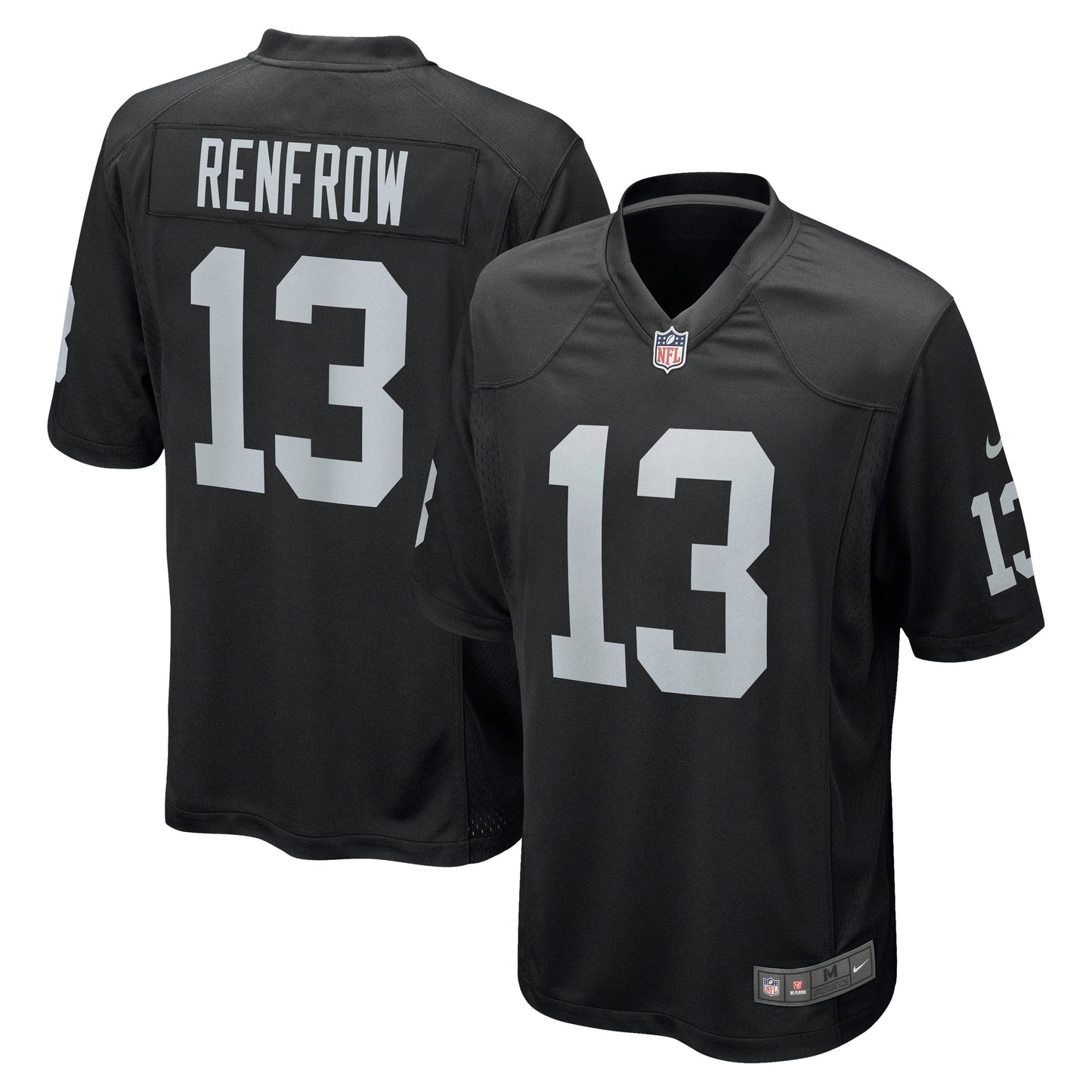 Hunter Renfrow Las Vegas Raiders Jersey football jersey product view 1