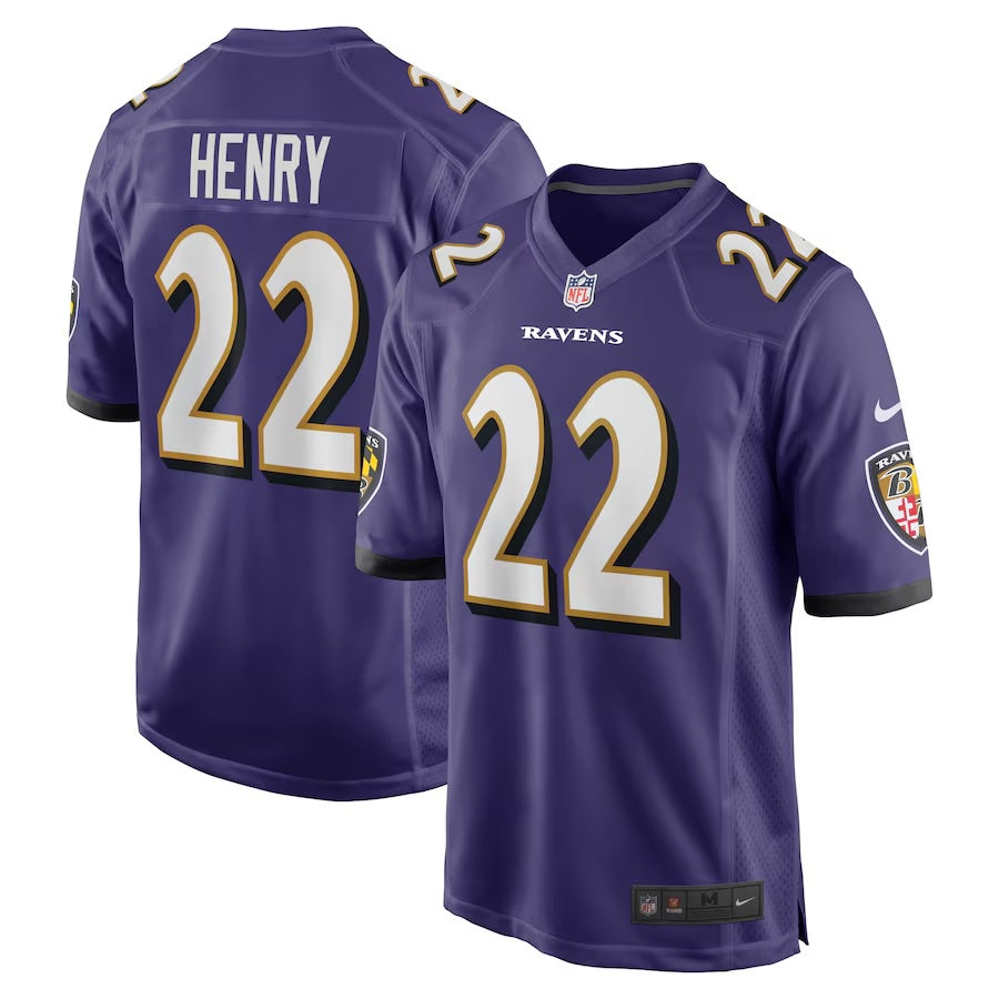 Derrick Henry Baltimore Ravens Jersey football jersey product view 1