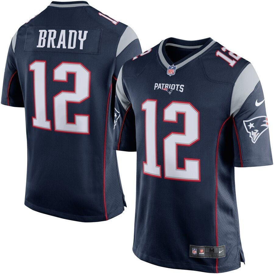 Tom Brady New England Patriots Jersey football jersey product view 1