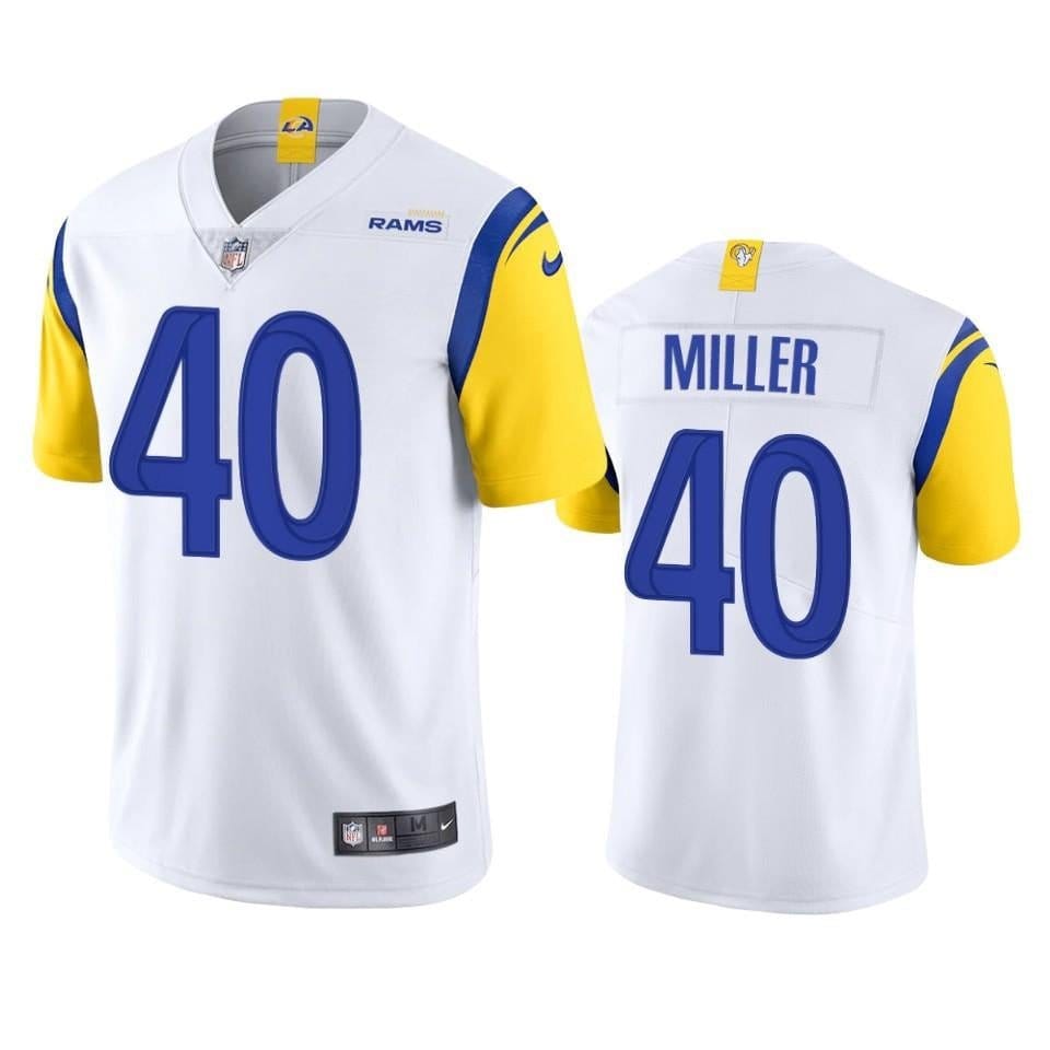 Von Miller Los Angeles Rams Jersey football jersey product view 1