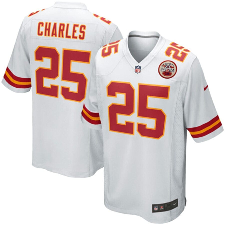 Jamaal Charles Kansas City Chiefs Jersey football jersey product view 1