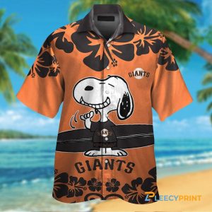 San Francisco Giants MLB Hawaiian Shirt Sunlit Pineapple Aloha Unisex T-shirt, Sweatshirt, Hoodie, Long Sleeve Tee - T-Shirt, Sweatshirt, Hoodie