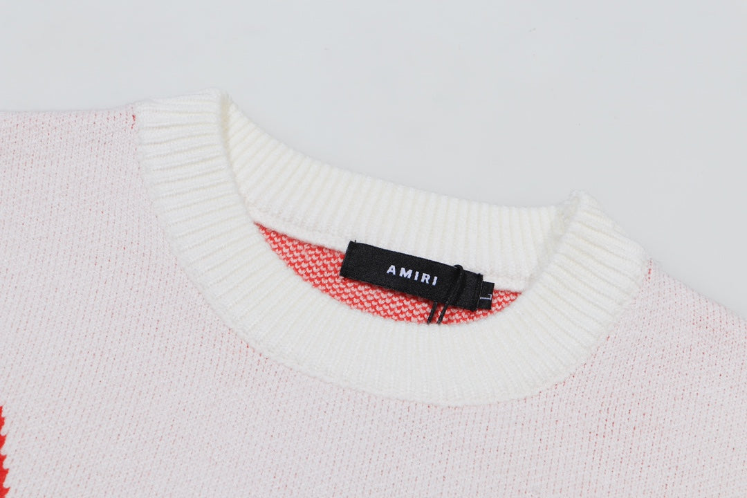 AMIRI 2024 new sweater with large 22-letter logo on back sports jersey product view 3