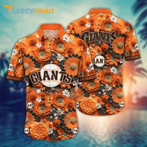SF Giants MLB Hawaiian Shirt Trending For This Summer Customize Shirt Any Team Unisex T-shirt, Sweatshirt, Hoodie, Long Sleeve Tee - T-Shirt, Sweatshirt, Hoodie