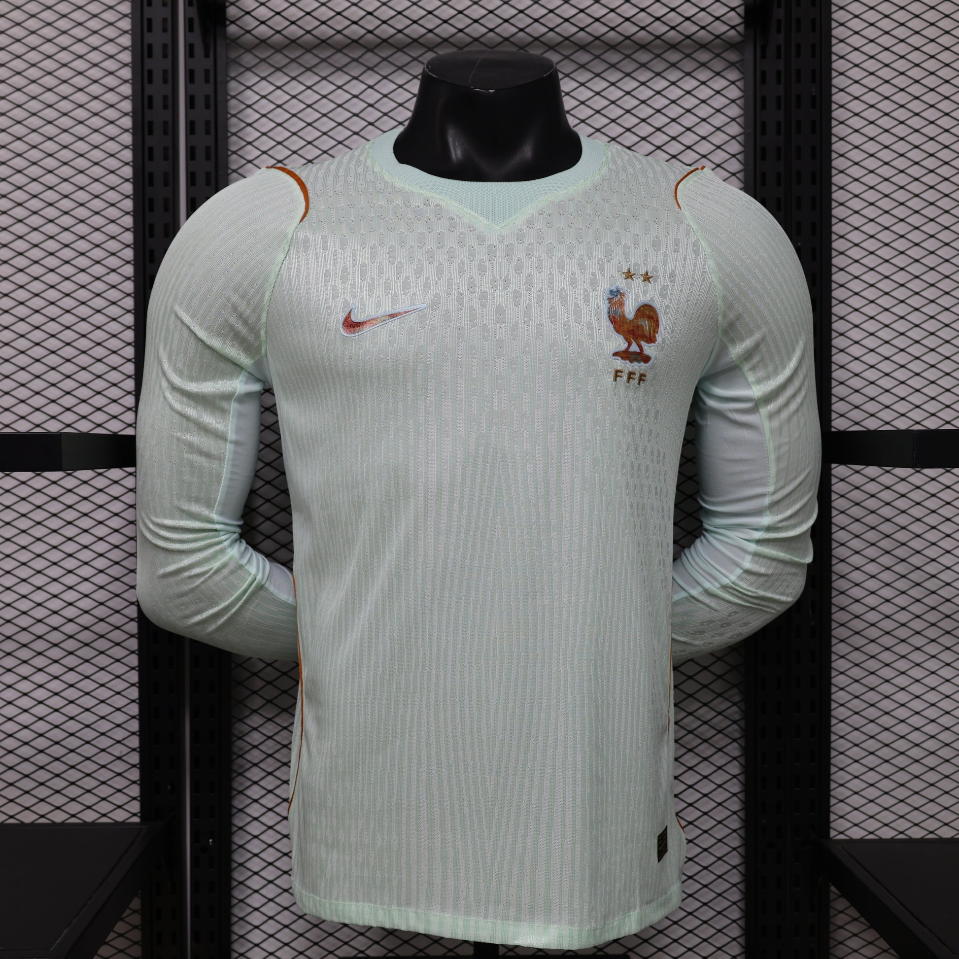 2026 France Away Player Version Jersey (Long Sleeve) sports jersey product view 1