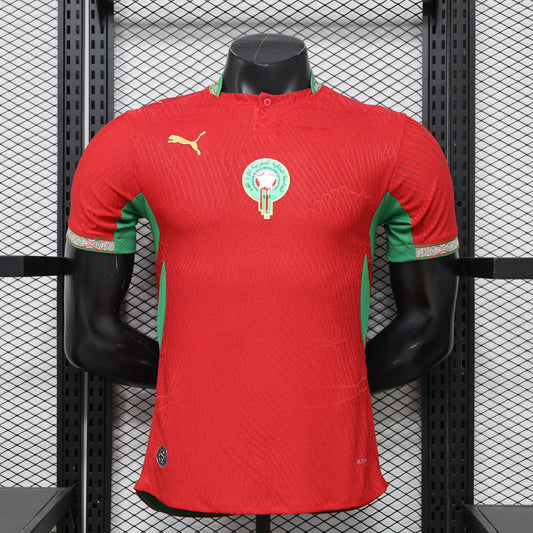 2026 Morocco Home Player Version Jersey sports jersey product view 1