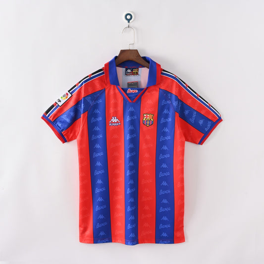 1996/97 Barcelona Home Stadium sports jersey product view 1