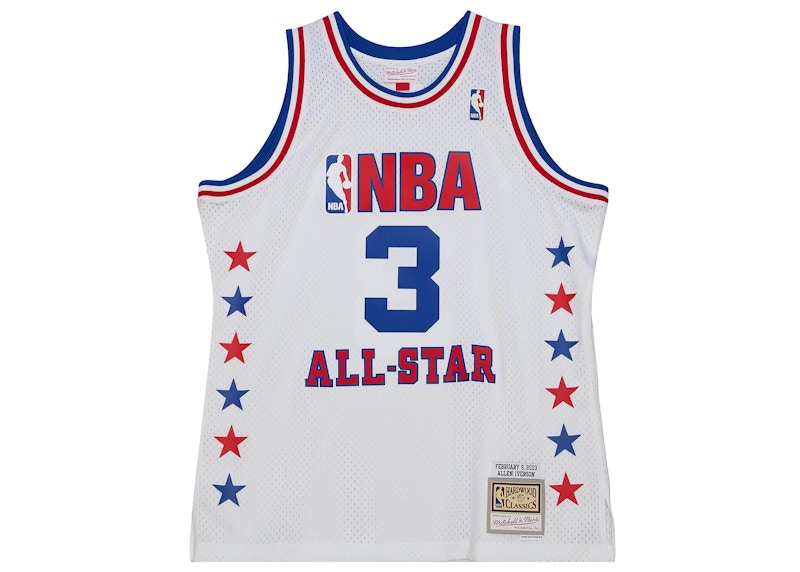 Allen Iverson 2003 All-Star Swingman Jersey basketball jersey product view 1