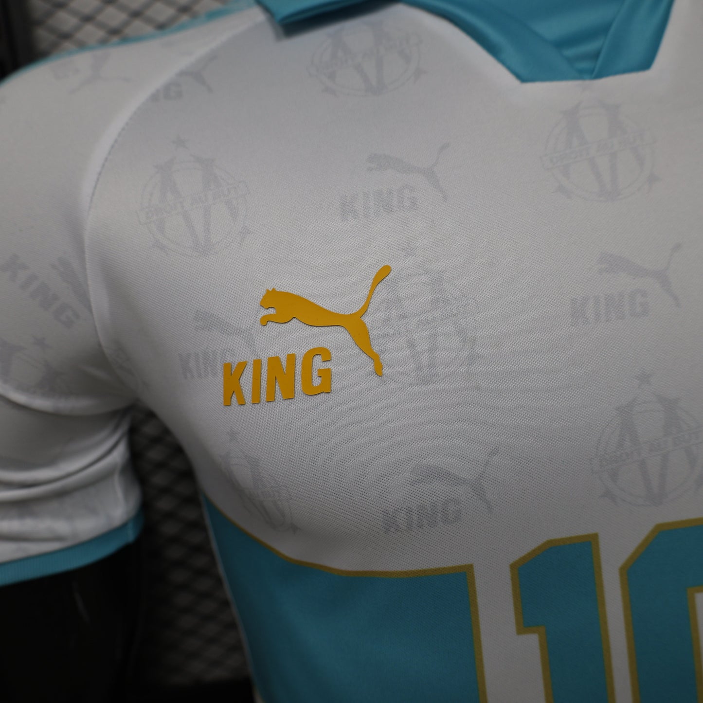2026 Marseille Retro Casual Player Version Jersey sports jersey product view 3