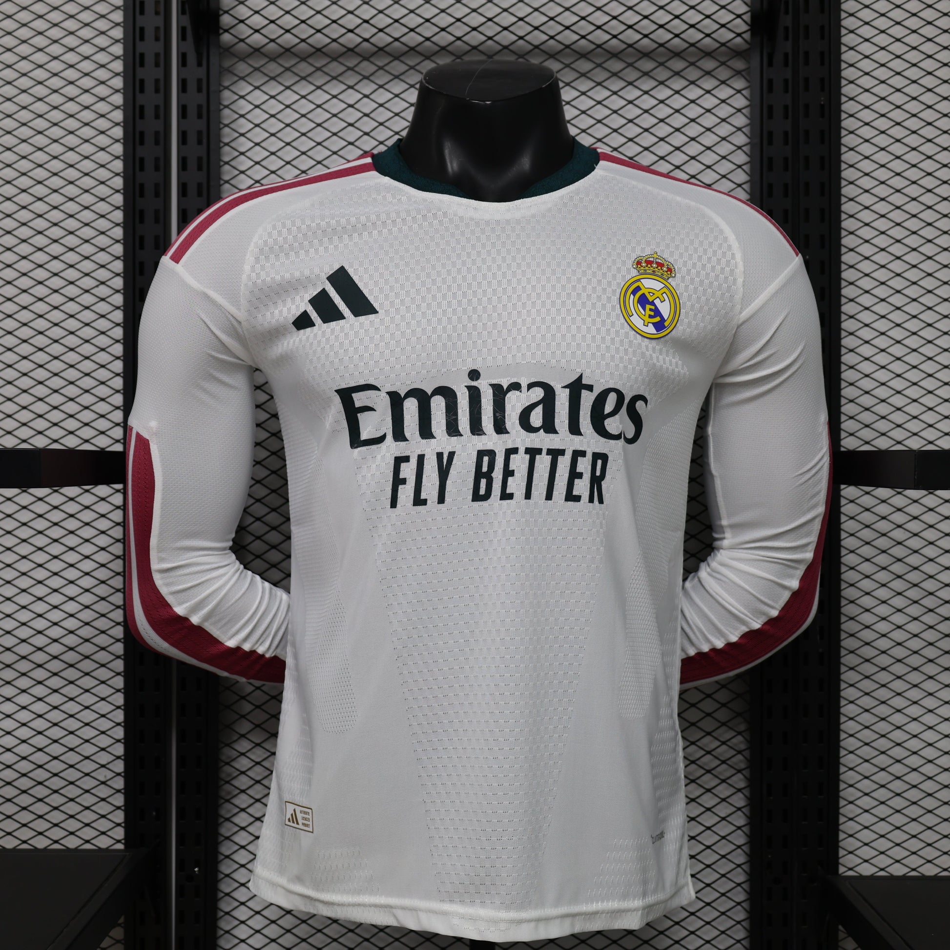 2026 Real Madrid Home Player Version Jersey (Long Sleeve) sports jersey product view 1